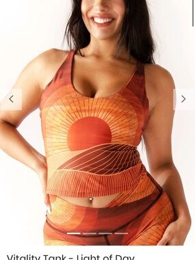 Yoga Democracy Vitality Tank - Light of Day